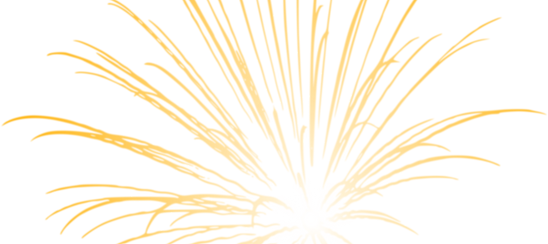 Illustration d’un feu d’artifice pour animation de mariage en Provence