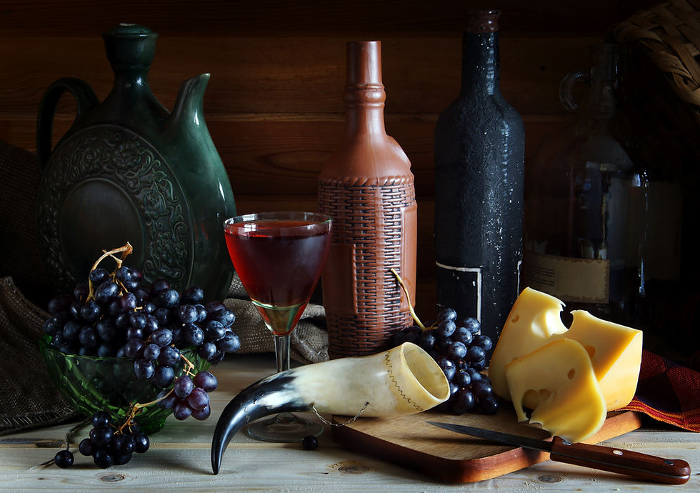 Vino y queso