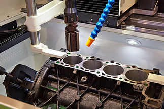 Machining engine component process
