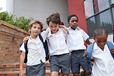 Children In School Uniforms