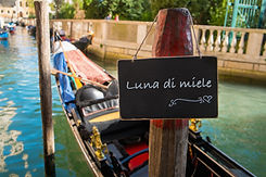 Lua de mel em Veneza