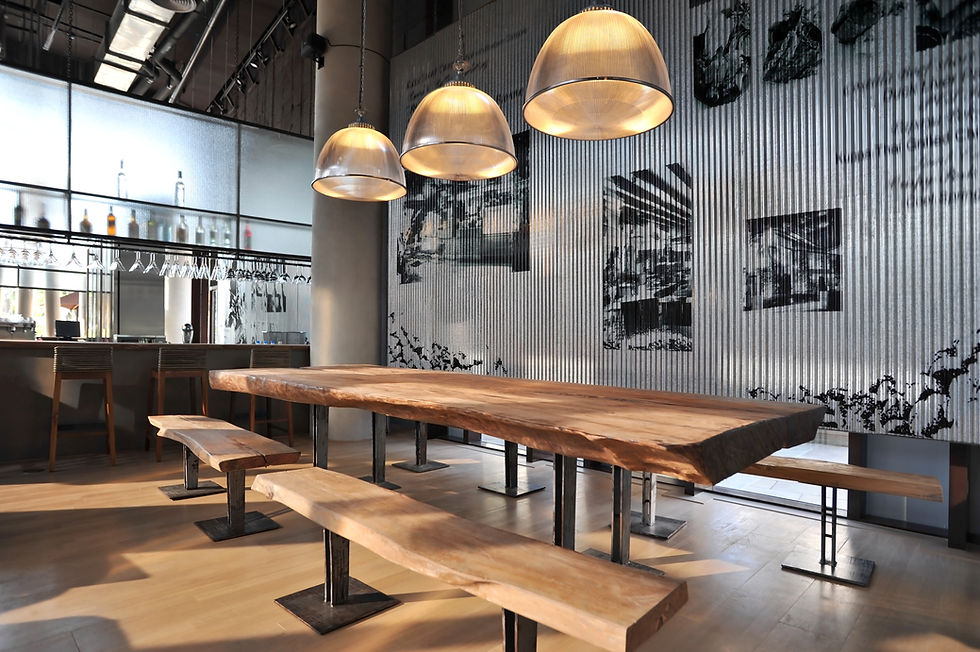 Modern Industrial Dining