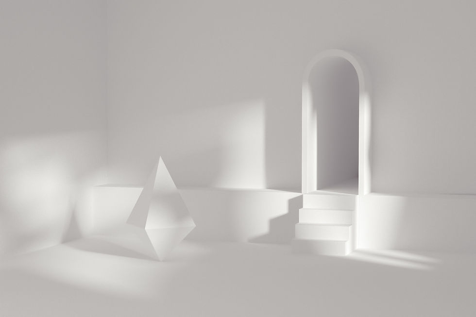 Minimalist White Room