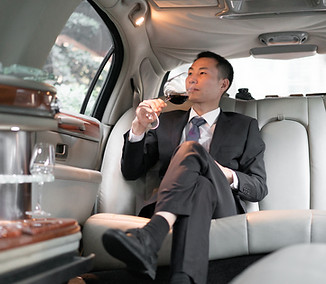Luxury Limousine Scene