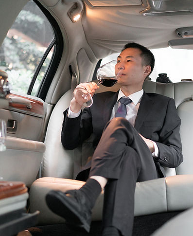 Luxury Limousine Scene
