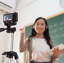 Vídeo de grabación del profesor