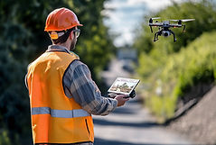 Drone Operator Outside
