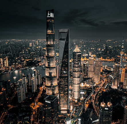 Shanghai Cityscape Night