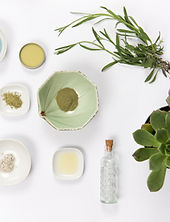 Matériaux cosmétiques naturels