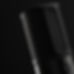 Black microphone