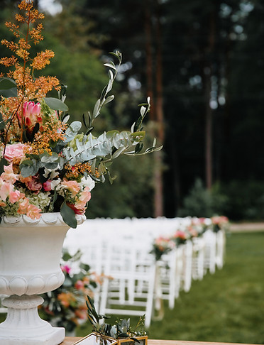 Outdoor Wedding Setup