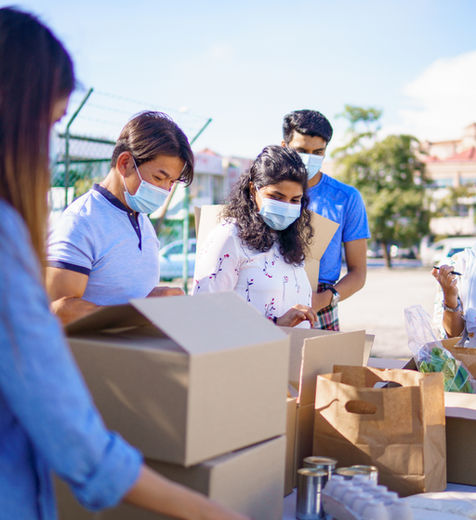 Engajamento comunitário em programas de voluntariado ecológico e social