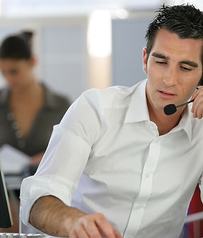 Employé du centre d'appels