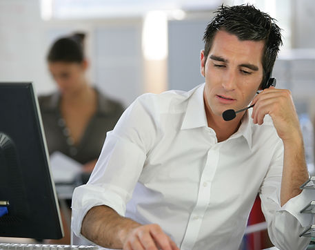 Employé du centre d'appels