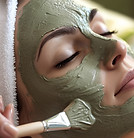 Woman Receiving Face Mask