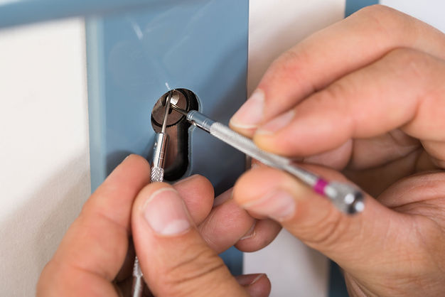 Ein Schlüsselloch reparieren