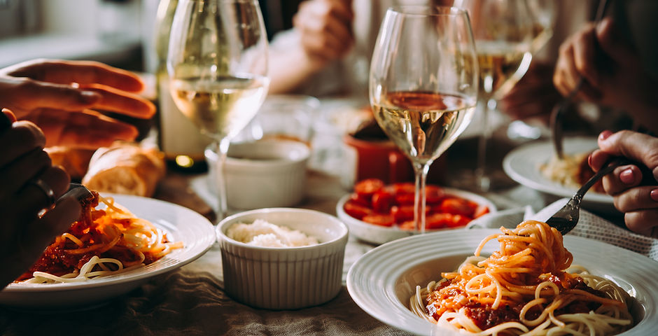 Pasta and Wine