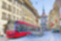 Tramway avec fontaine