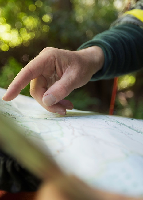 Hand Pointing Map