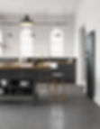 Industrial kitchen. Render image