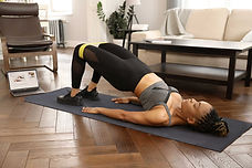 Practicing Yoga