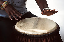 Playing a Drum