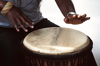 Playing a Drum