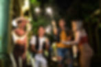 Group with Sparklers