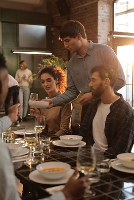 Serving First Course