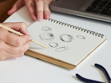 Jewelry design sketch