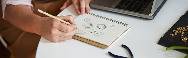 Esboço de design de joias