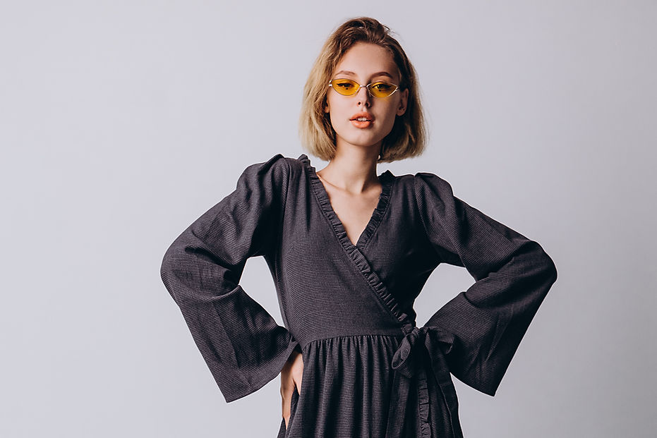 Stylish Woman Posing