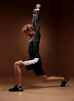 Man Stretching Exercise