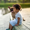 Enfant et son chien