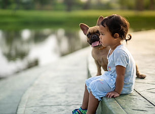 Enfant et son chien