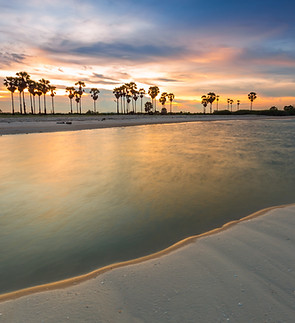 A view of a beach