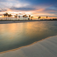 A view of a beach