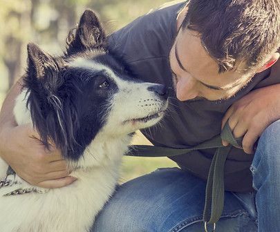 Man with his Dog