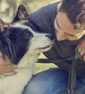 Man with his Dog