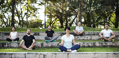 Yoga de parque