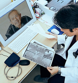 Telemedicine Consultation Scene
