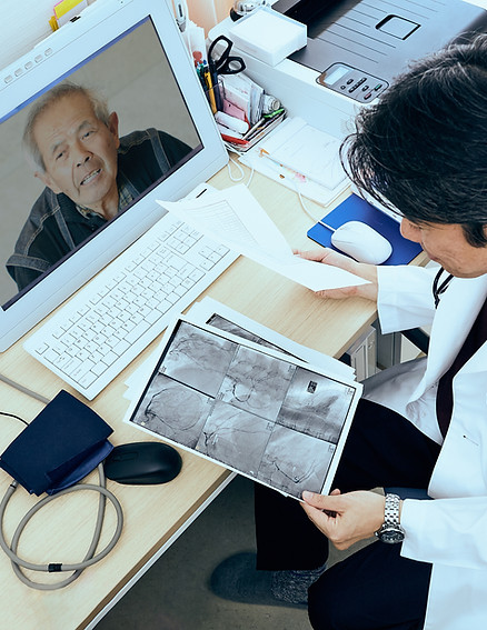 Telemedicine Consultation Scene