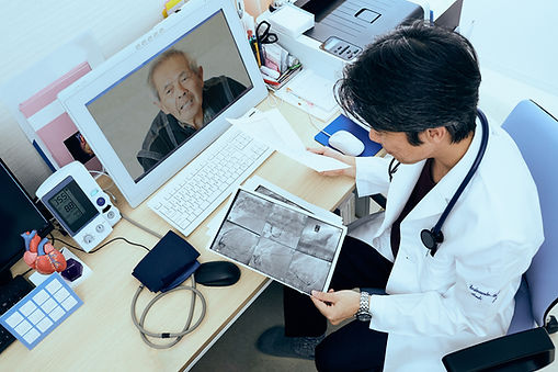 Telemedicine Consultation Scene