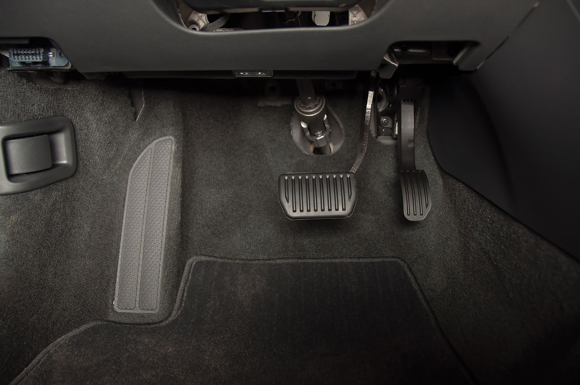 Brake and accelerator pedal