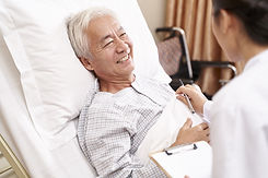 Patient Lying on the Bed