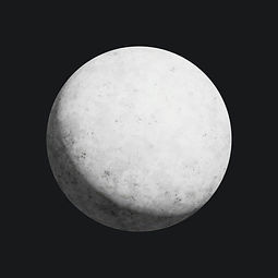 White Sphere Against Black