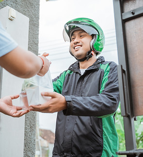 Entrega de alimentos
