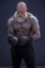 Tattooed Boxer