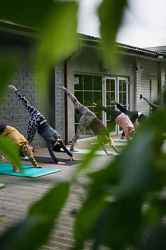 Outdoor Yoga Class