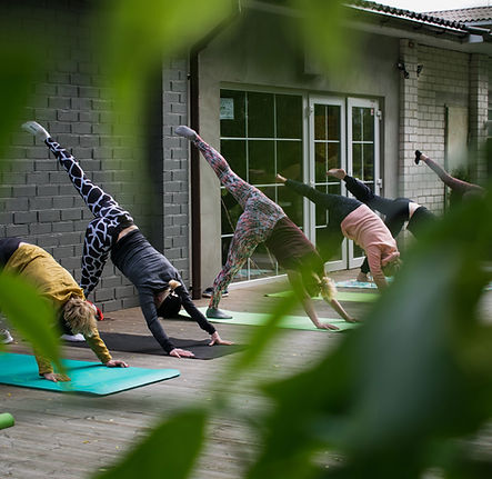 Outdoor Yoga Class